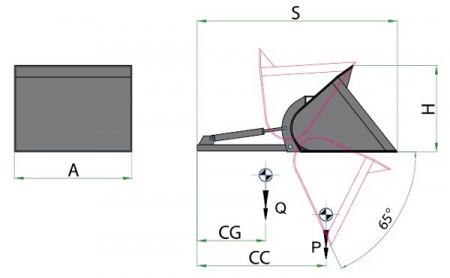 Hydraulická lopata TYP 971 (na nosné vidlice) nakres-2.jpg